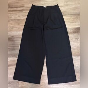 Women's Allie Rose Black Wide Leg Slacks